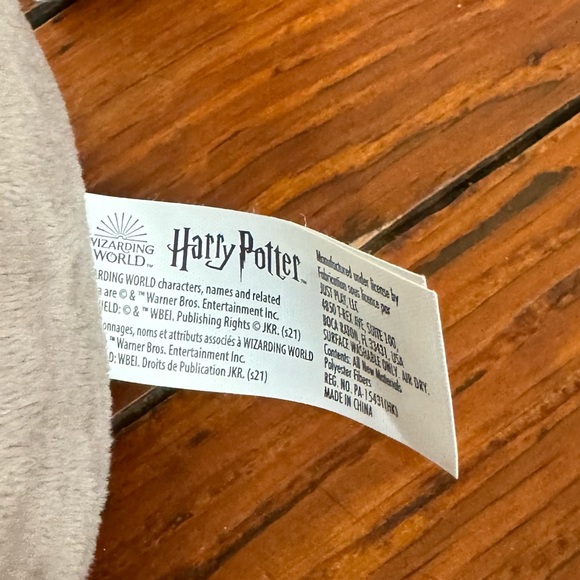 Harry Potter Wizarding World Plush Fang Hagrid's Dog Universal Studios 13" NWT - Picture 9 of 12